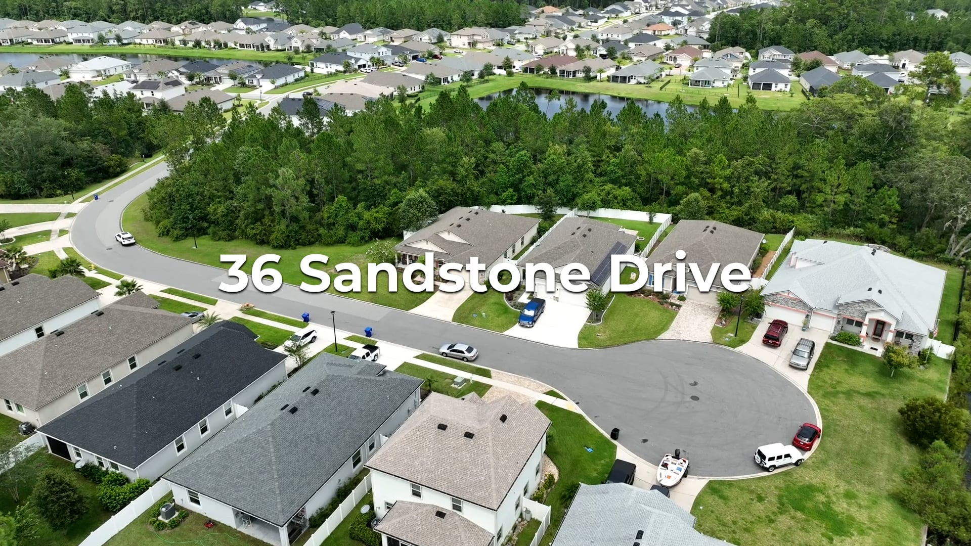 Aerial Tour 36 Sandstone Dr on Vimeo