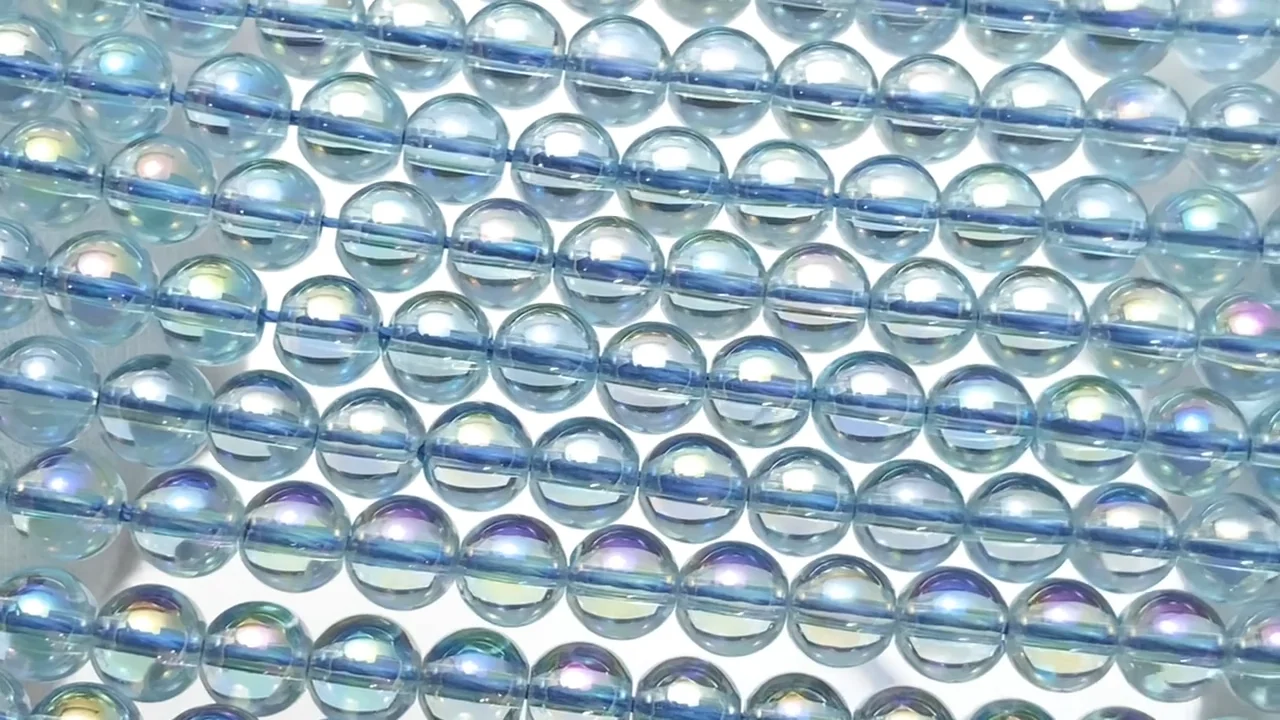 アクアオーラ ラウンド6mm ｜天然石ビーズの卸問屋・通販ケンケンジェムズ 