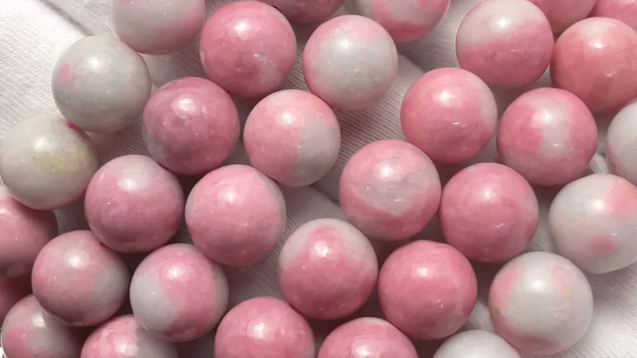 動画】ロードナイトシリカ ラウンド10.5mm 1連(ブレス) - 天然石ビーズ