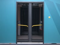 Inward Gliding door system