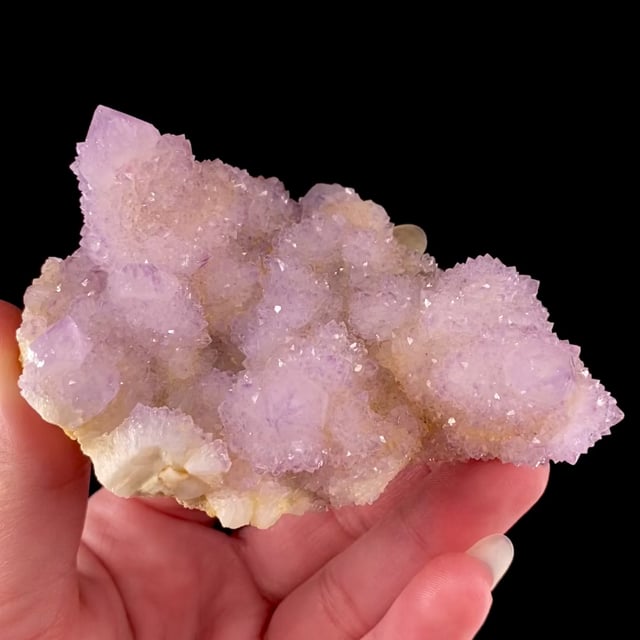 Quartz var: Amethyst (''Cactus'' style crystals)