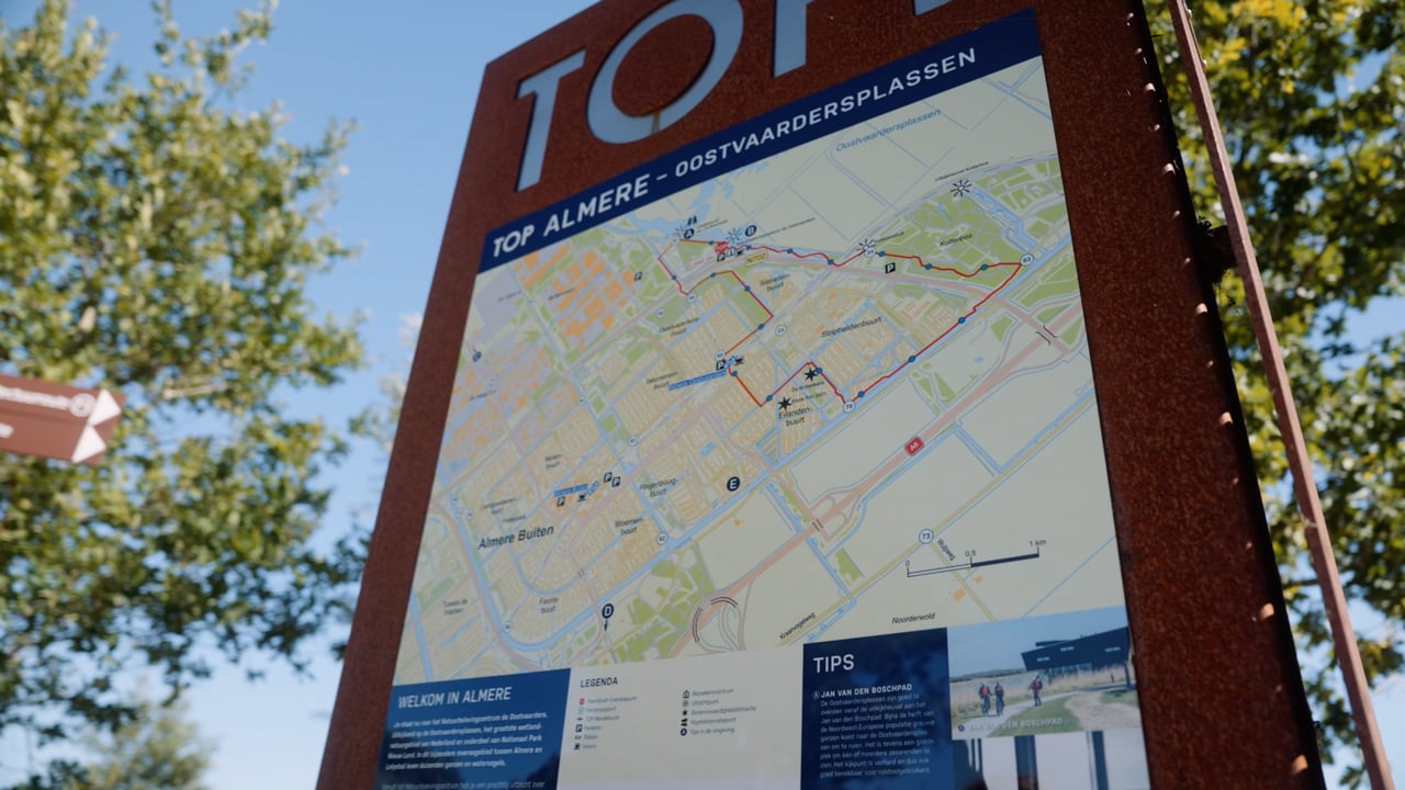 Fietsen in Oostvaardersplassen Almere
