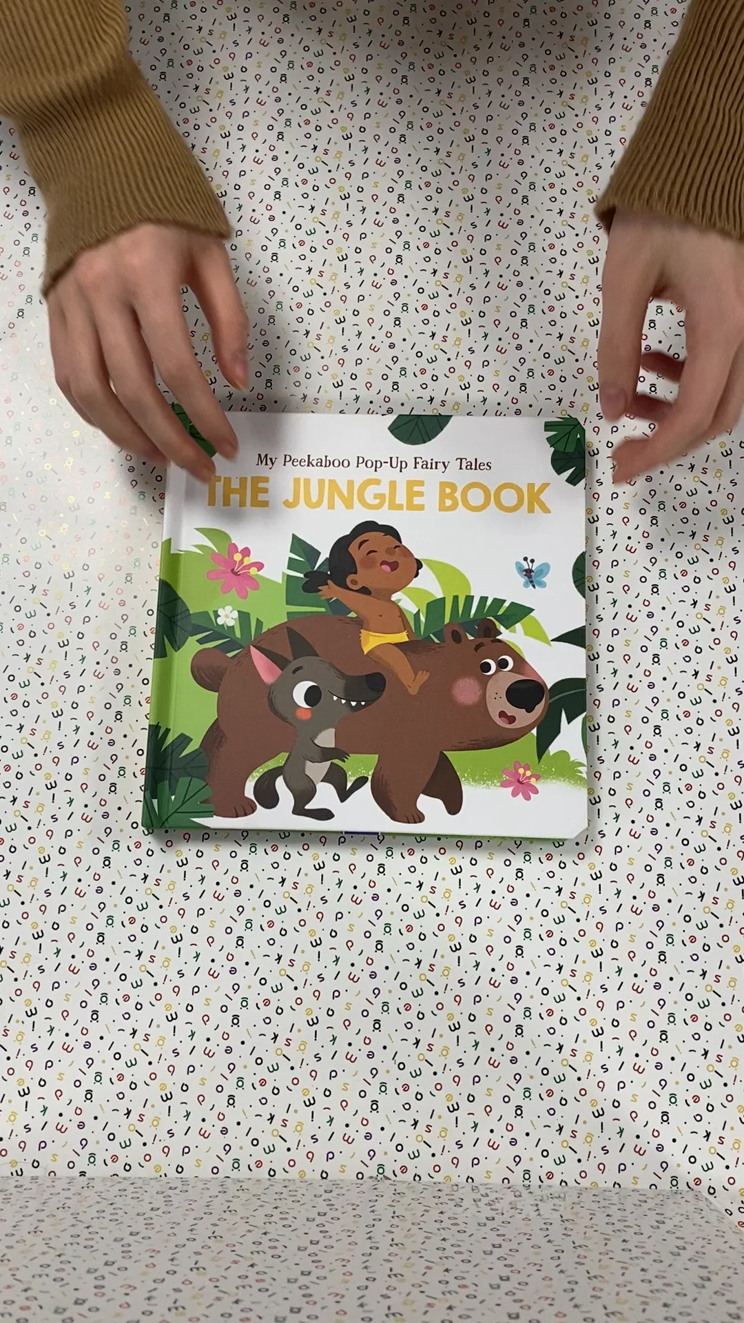 My Peekaboo Pop-Up Fairy Tales: The Jungle Book-9789464229981