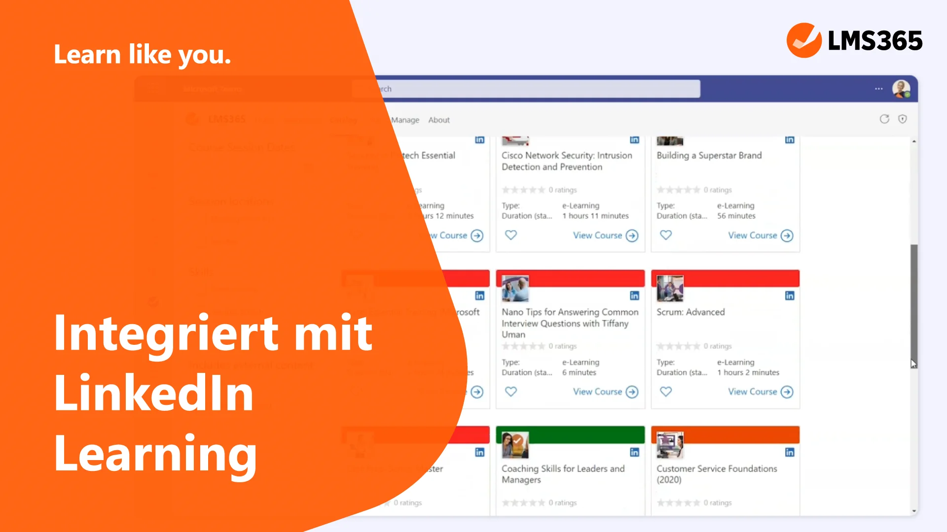 Integriert mit LinkedIn Learning on Vimeo