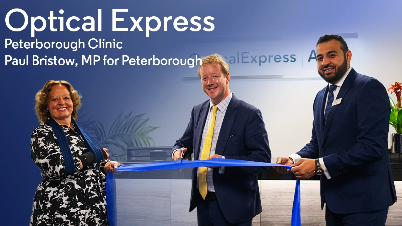 Optical Express Peterborough Paul Bristow MP for Peterborough on Vimeo
