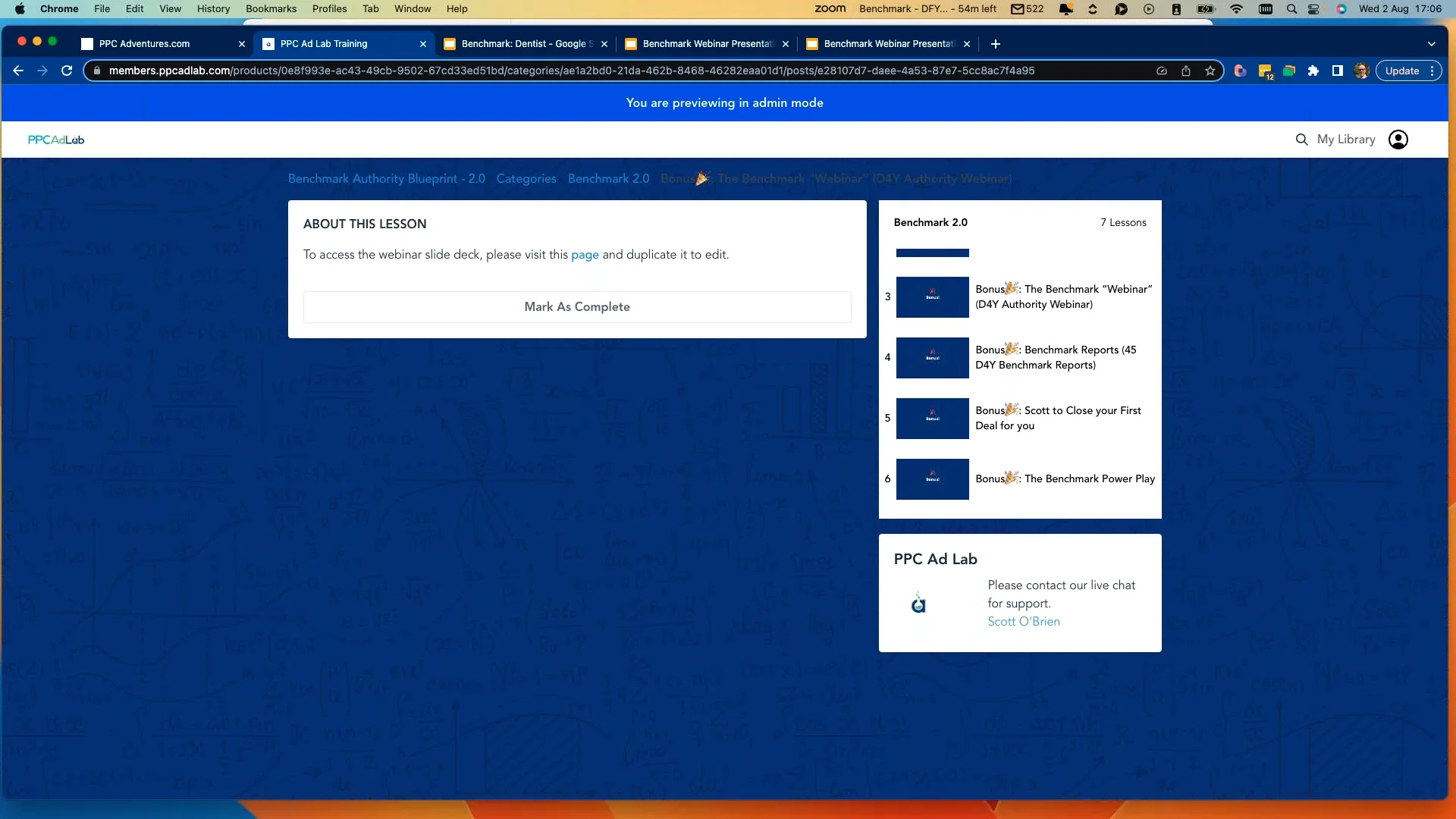 Presentation Overview on Vimeo