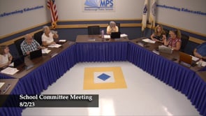 School Committee 8-2-23
