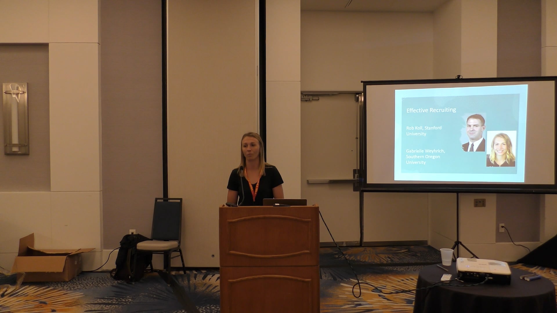 Effective Recruiting - Gabrielle Weyhrich, Southern Oregon University