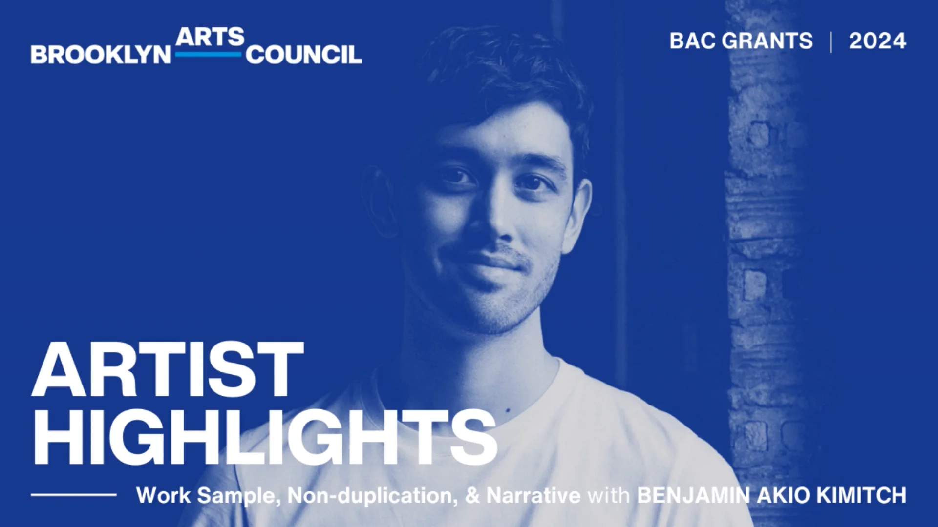 BAC 2024 Artist Highlight: Benjamin Akio Kimitch on Vimeo