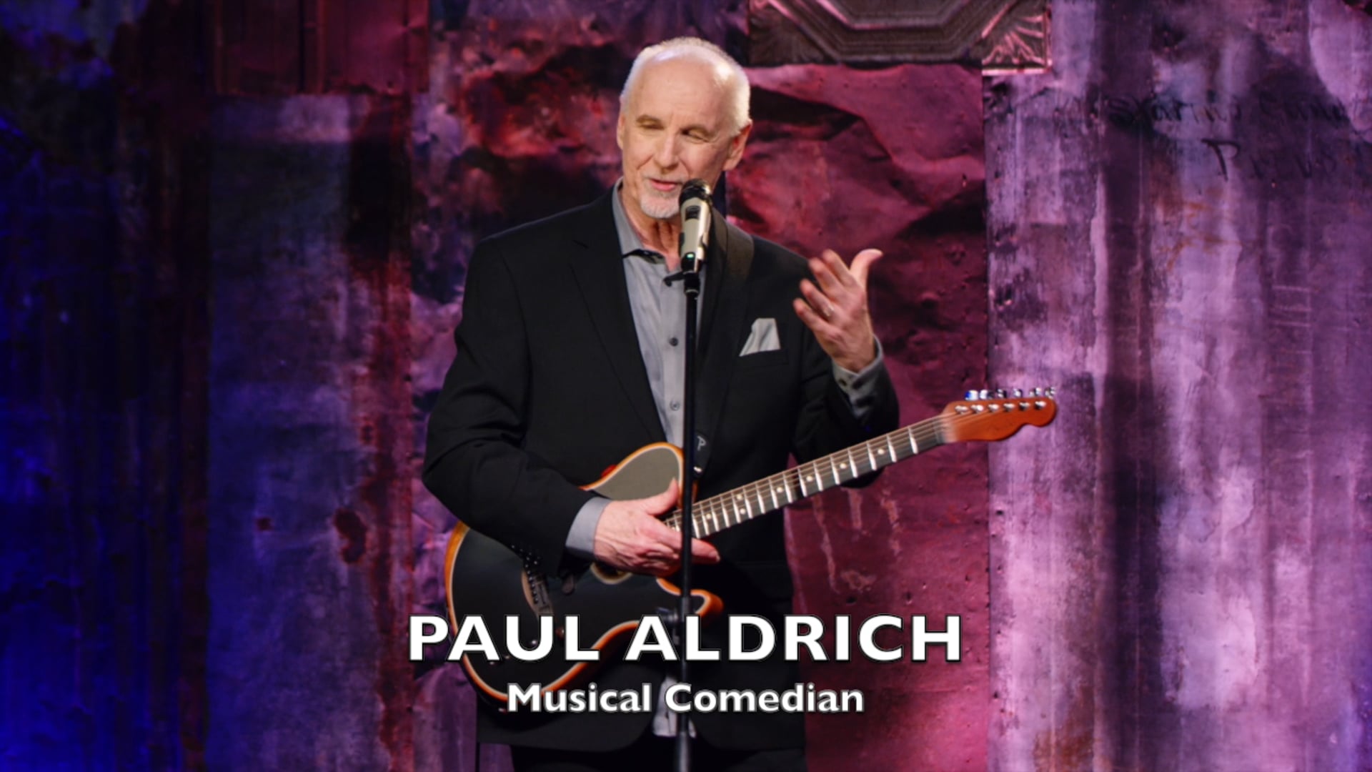 Promotional video thumbnail 1 for Paul Aldrich - Musical Comedian
