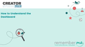 Remember Me - CS Lite - Getting Started - Dashboard