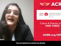 ACRM BI-ISIG Culture & Diversity in TBI Task Force — Patricia Garcia