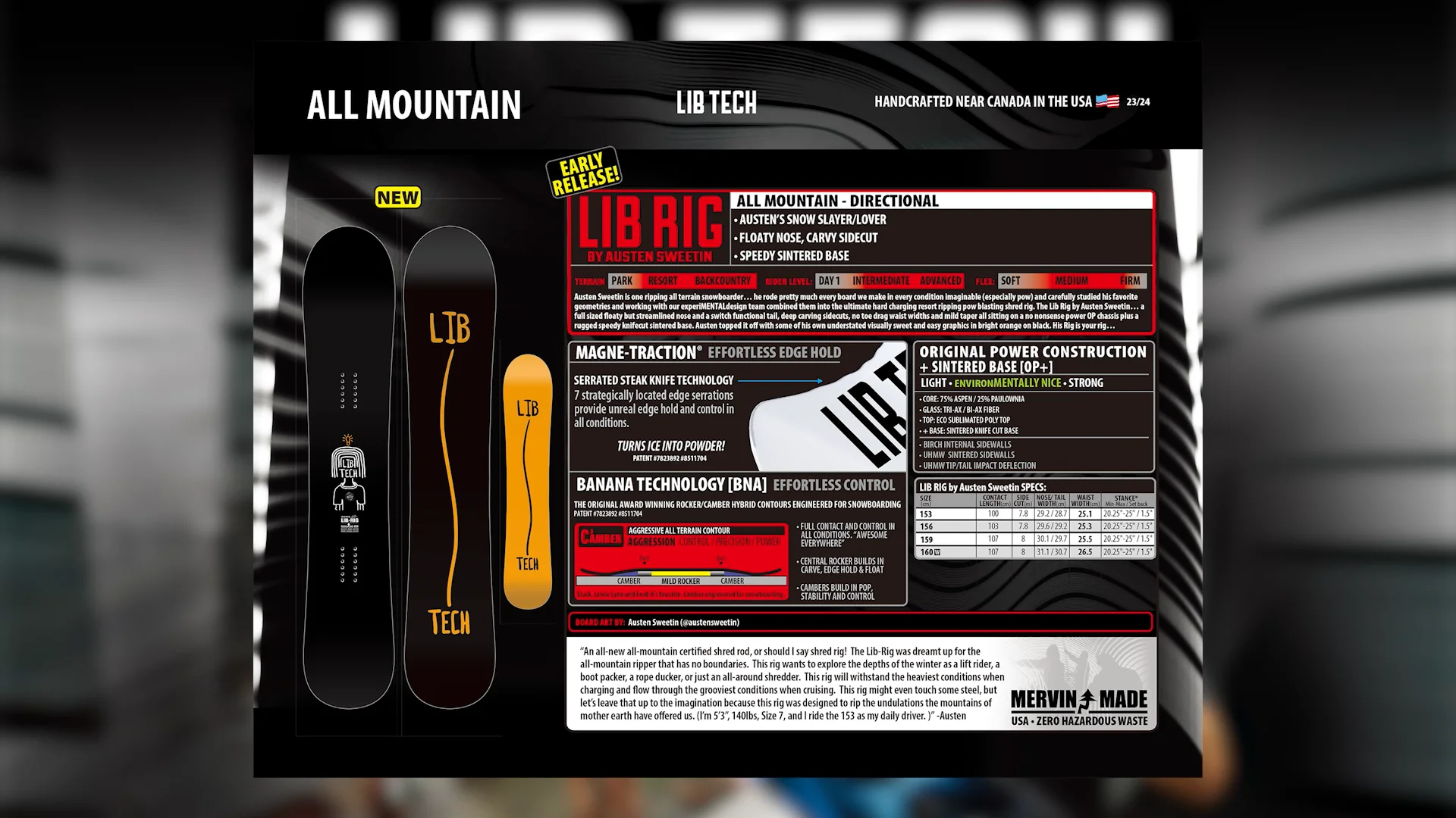 LIB RIG | LIBTECH SNOWBOARDS 23-24