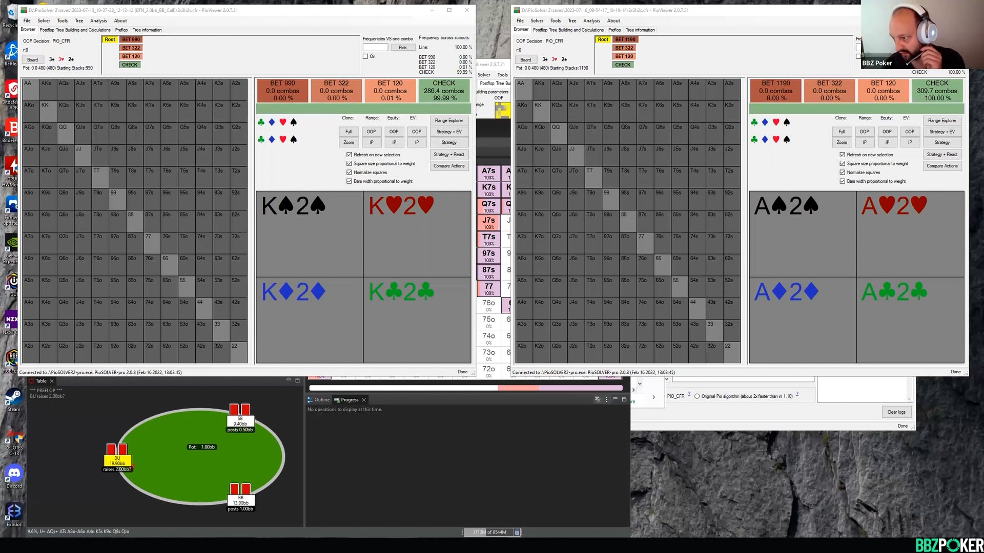SNG: 6-Max Bubbles /w ICM in PioSolver