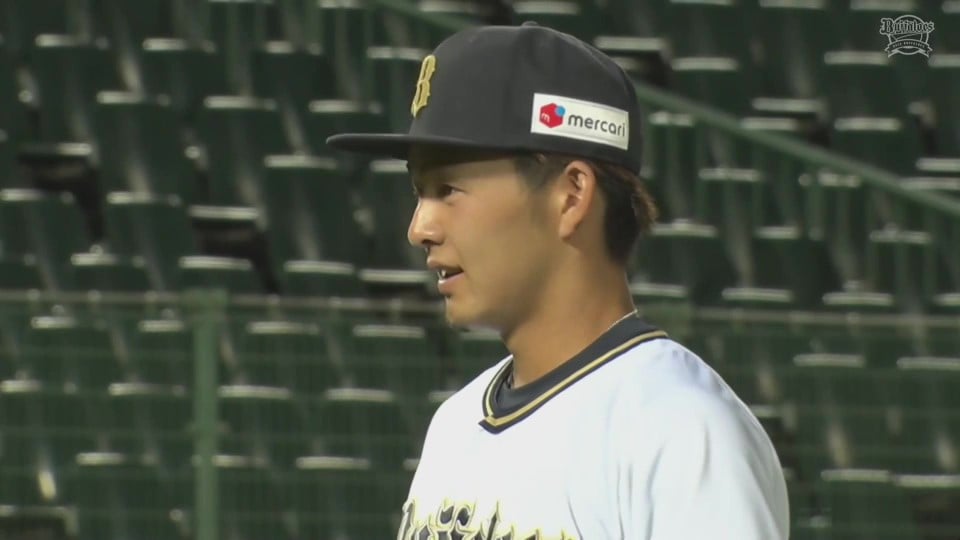 【ファーム】バファローズ・大里昴生選手 ヒーローインタビュー 8月4日 オリックス・バファローズ 対 阪神タイガース