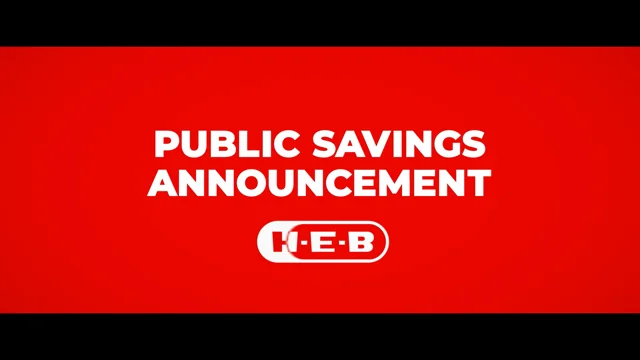 Plot Twist Creates Fun :15 Public Savings Announcements for H-E-B – AdChat™  DFW