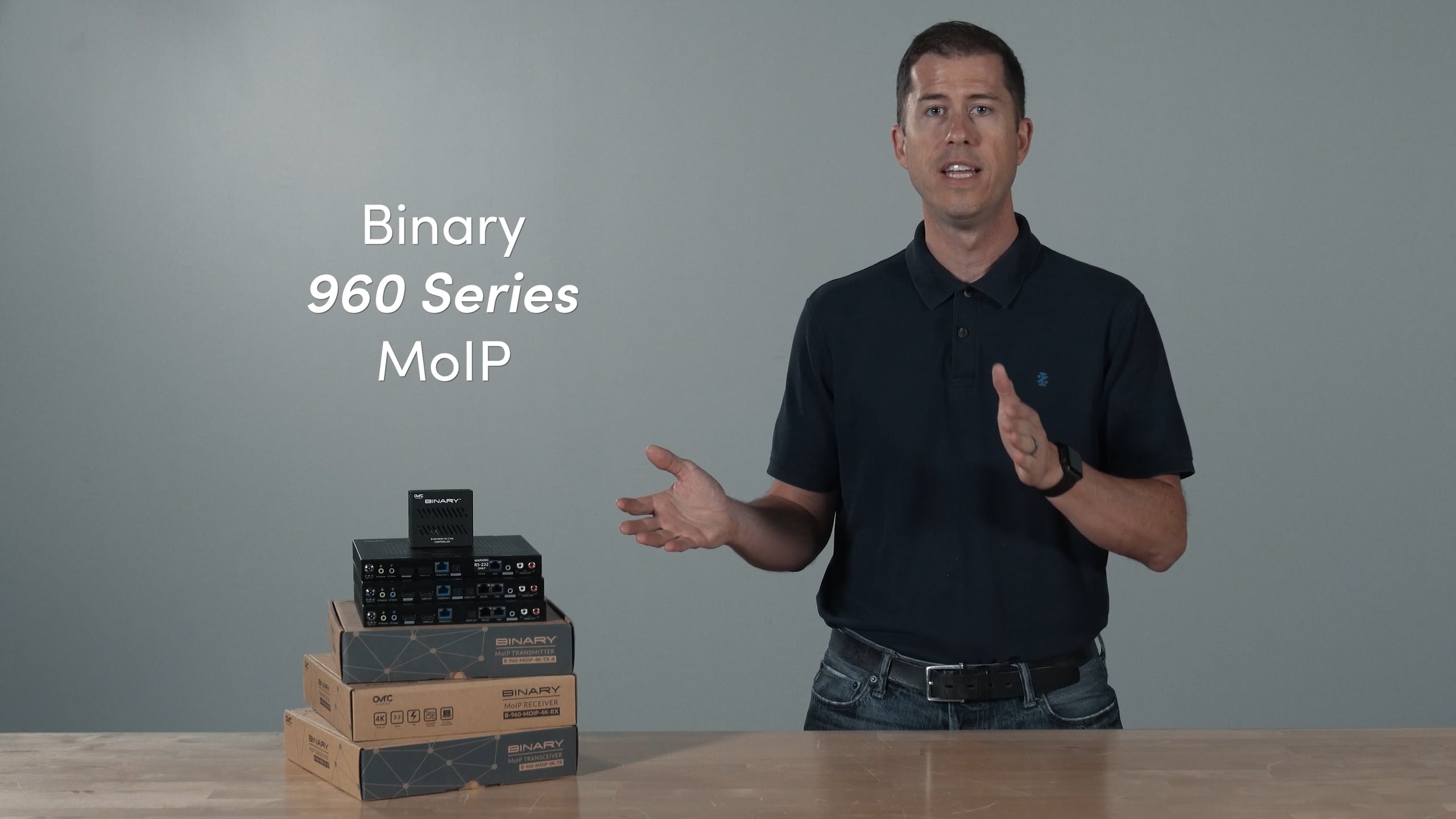 Binary MoIP 960 Series Product Introduction On Vimeo