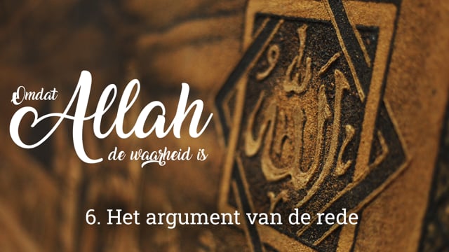 6. Het argument van de rede