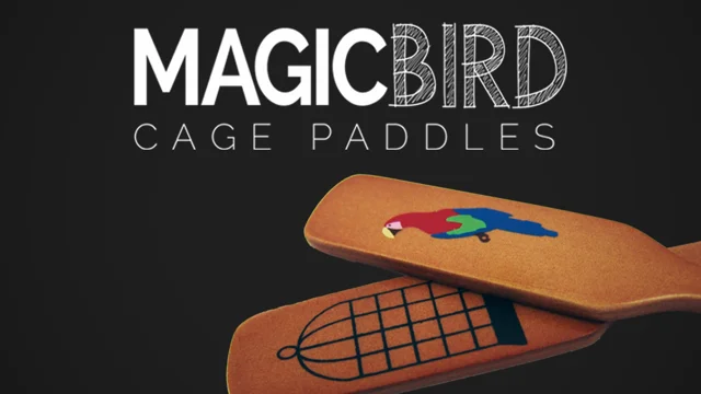 Magic Makers Magic Trick Bird Cage Paddles