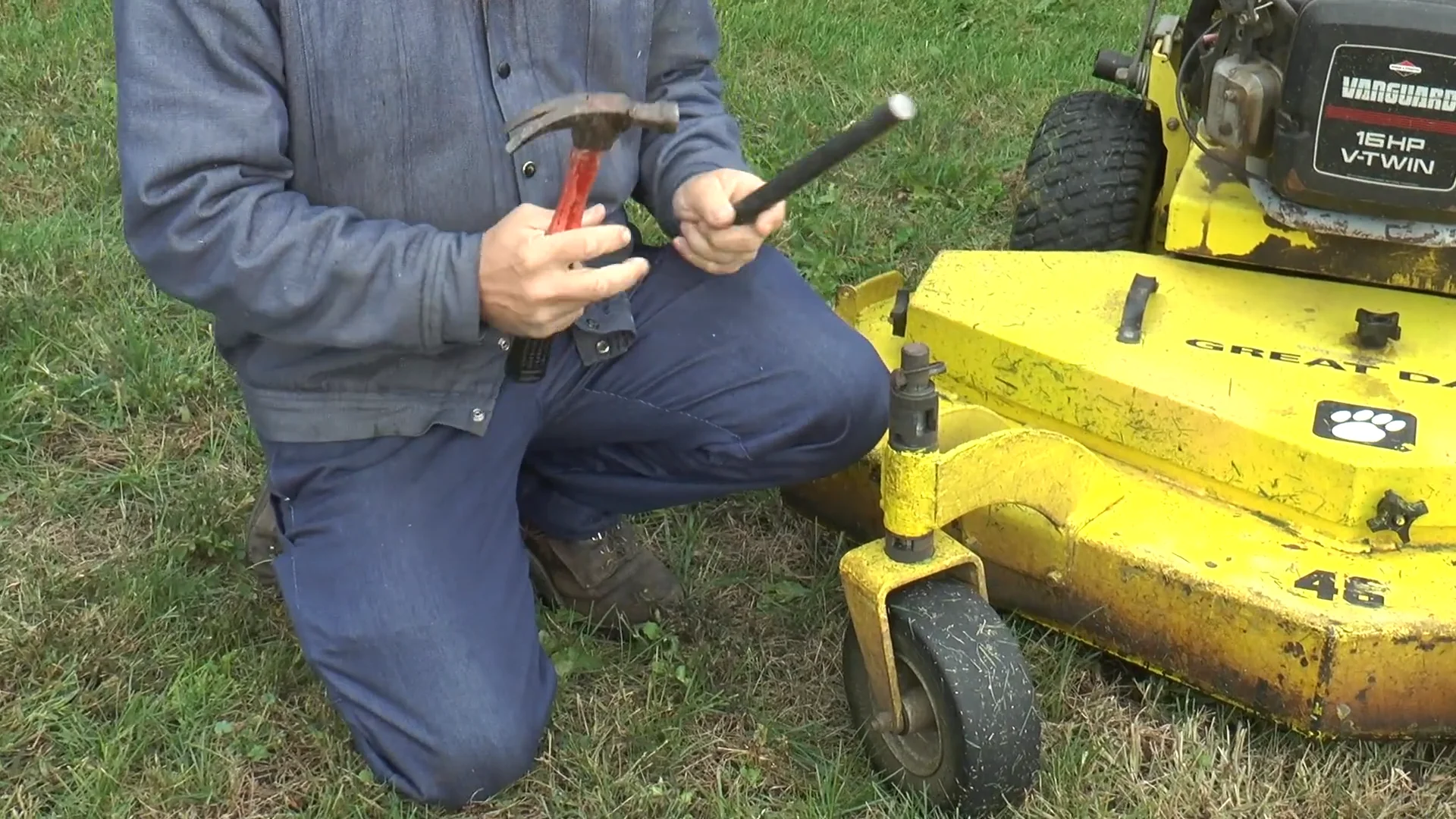 Cutlass Mower Blade Durability Demonstration