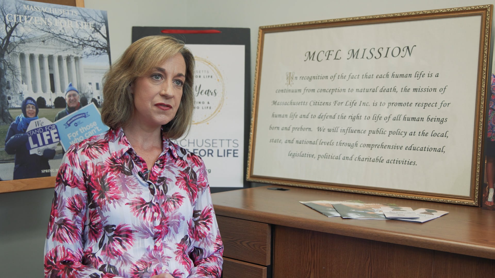 Myrna Maloney Flynn fights for human rights from conception