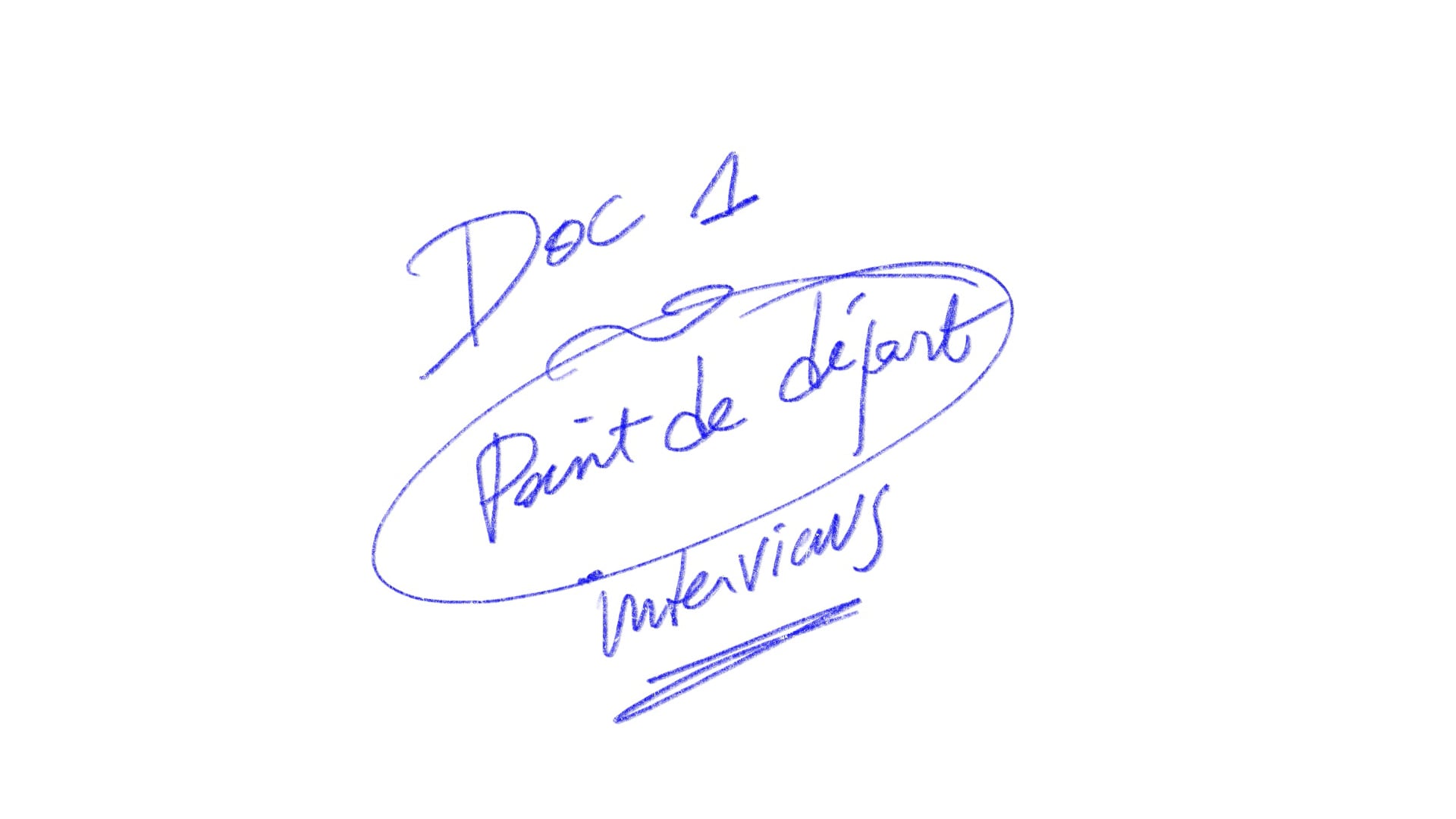 Doc 1/Point de départ.