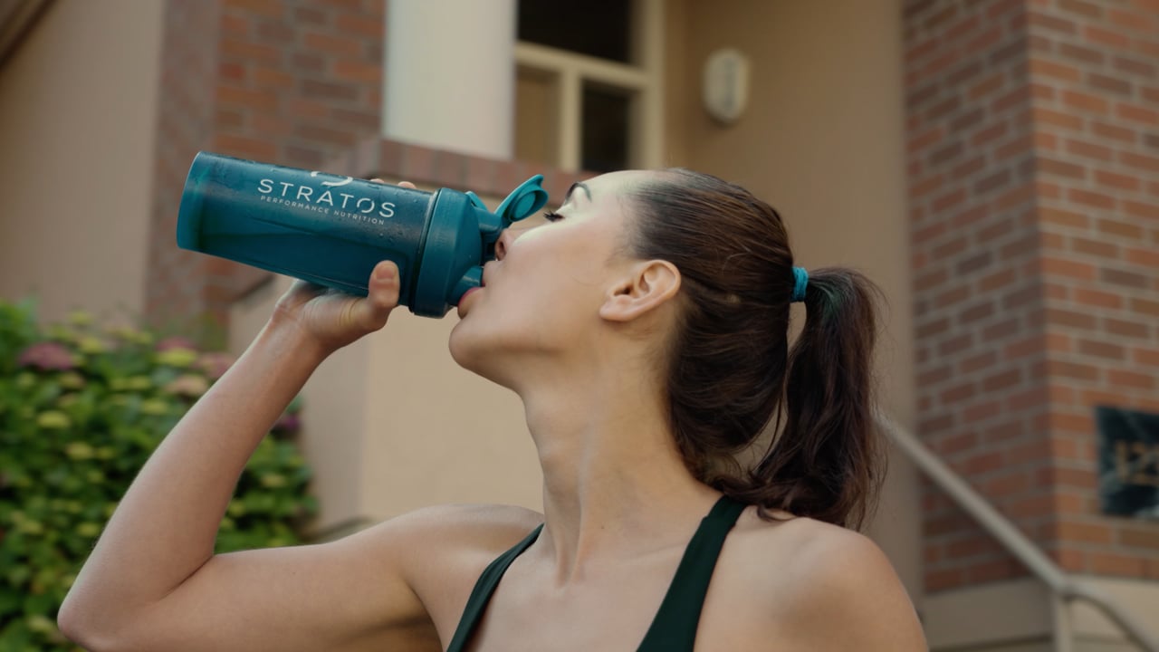 Still from the Stratos Endurance commercial
