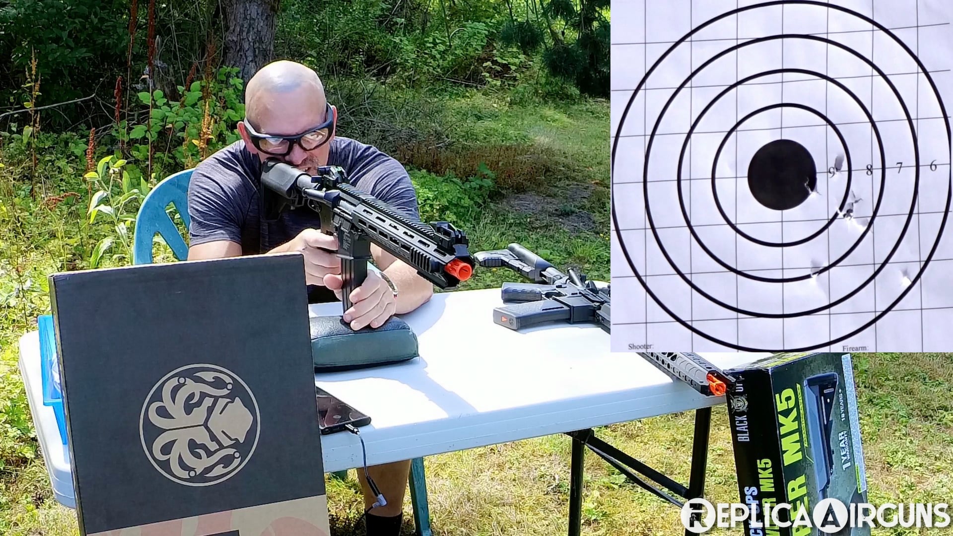 Video - Cheap vs Expensive AEG Airsoft Rifle Shooting Comparison - Cheap