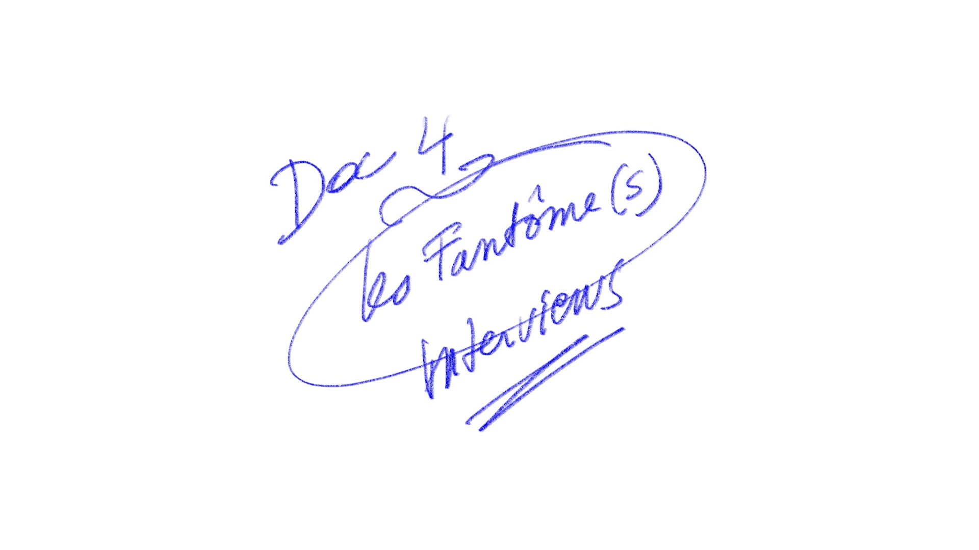 Doc 4/ Les fantôme(s).