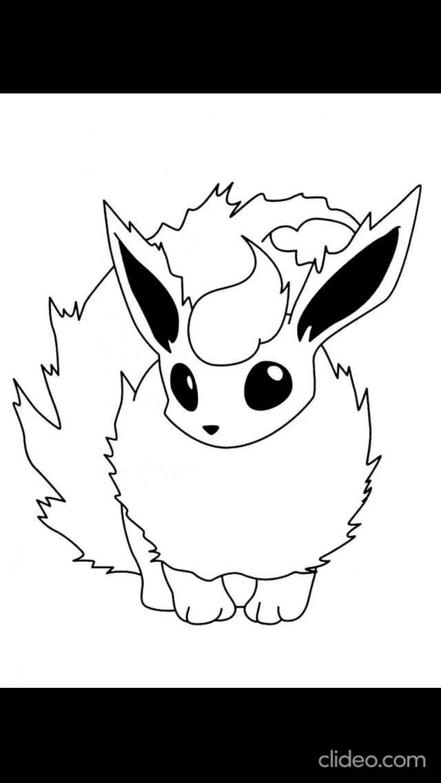 eeveelution coloring pages