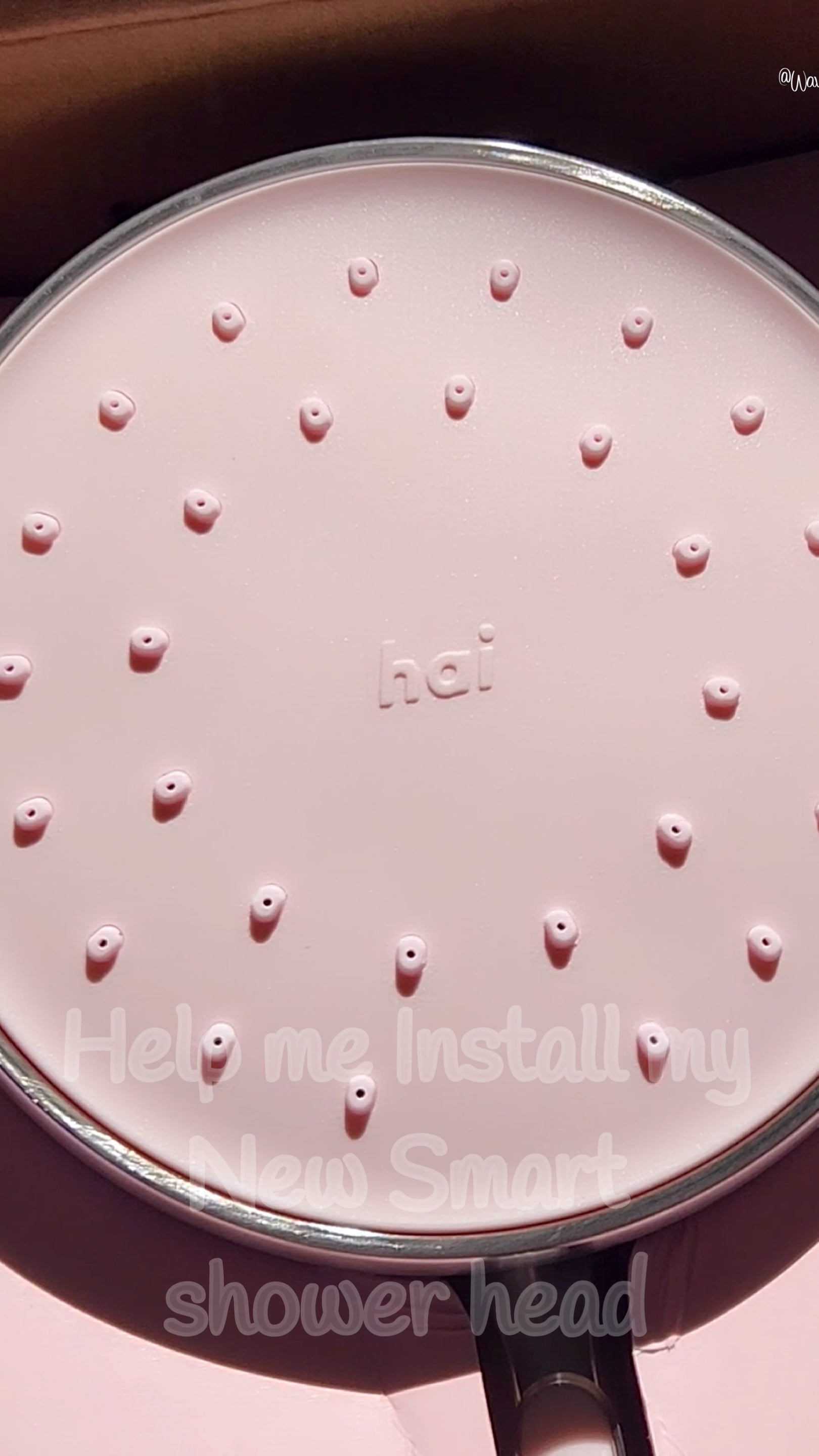 Smart Showerhead Rose Quartz (1.8 gal/min) waves_for_dayzz on Vimeo