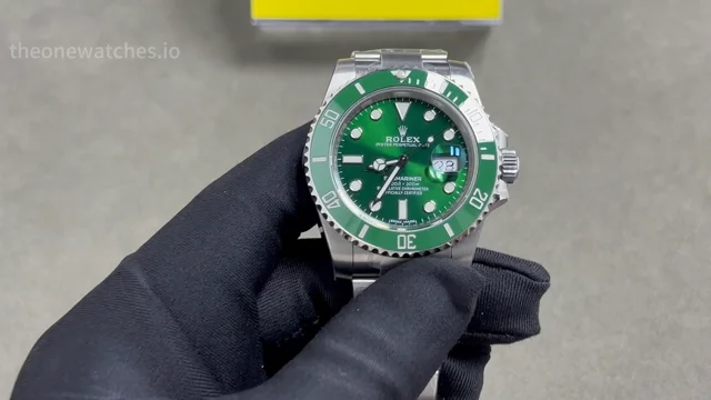 Rolex Submariner Date 116610 LV SS 904L Green Dial Swiss Clone 3135 ZF