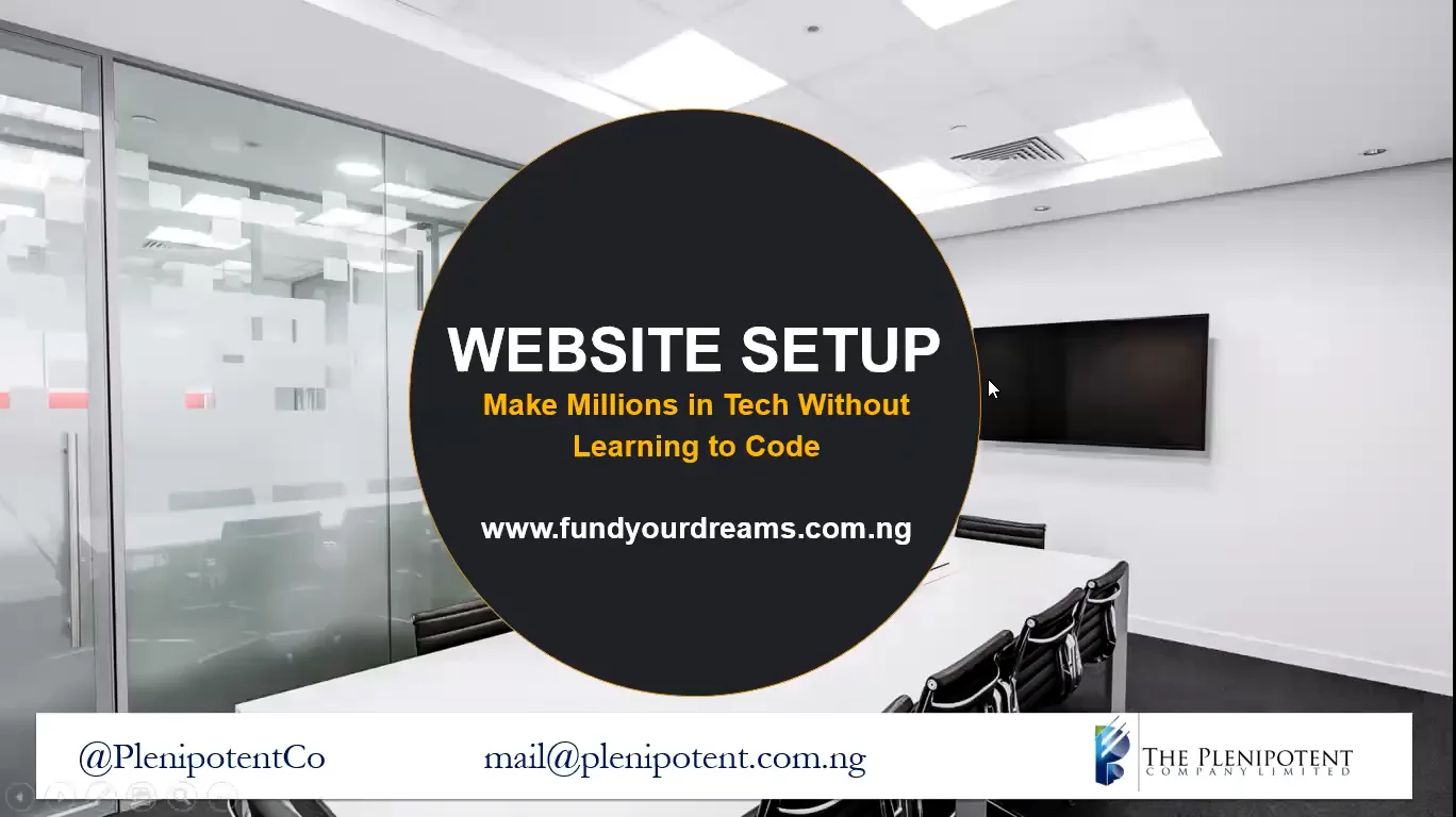 Web Hosting Setup - Part 1 on Vimeo