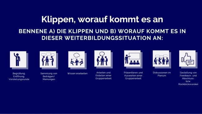 63 - Gruppenaufgabe: Weiterbildungssituationen