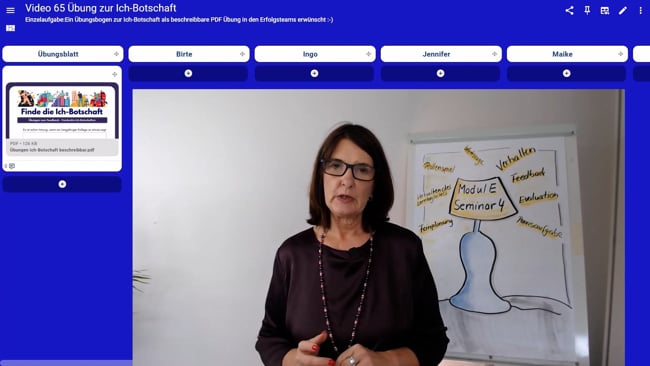 65 - Übung zu Ich-Botschaften