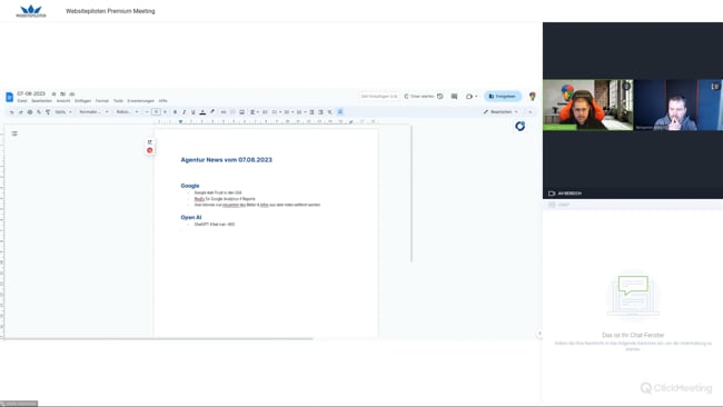 Neues Forum, Ausstiegs-Analysen von Shopware 5, Hotjar, Plerdy & Conversion-Formulare tracken mit Michael Klein vom 07.08.23
