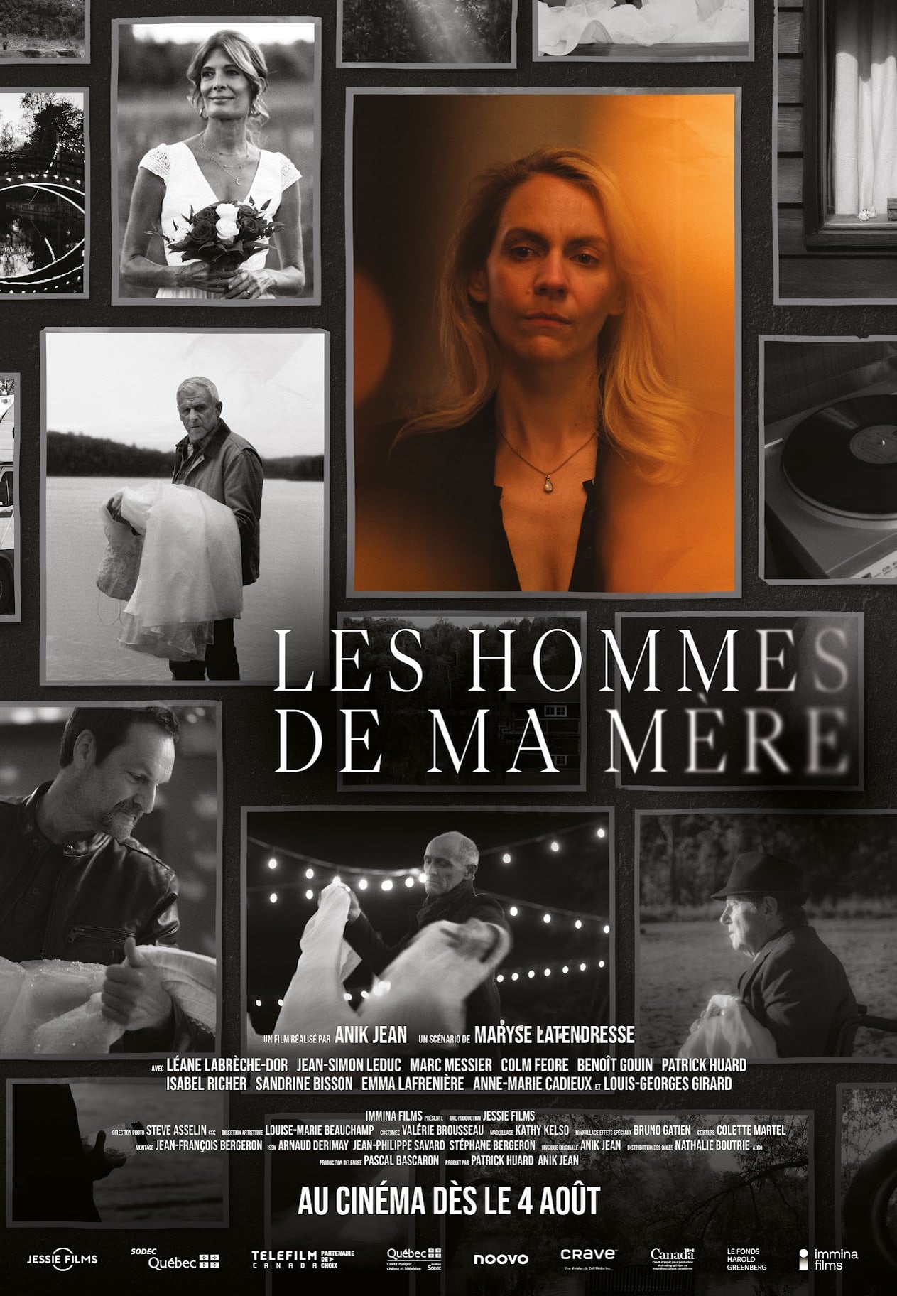 Maryse Latendresse, scénariste du film « Les hommes de ma mère » réalisé  par Anik Jean