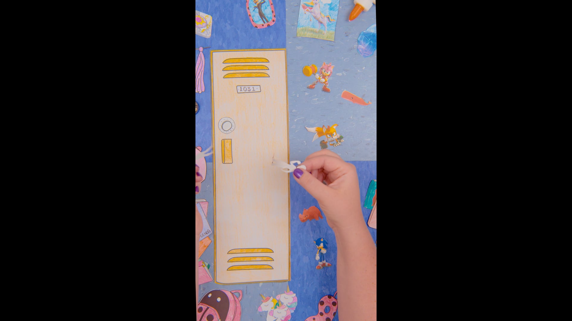 Multi-Title Locker | ASMR Papercraft | Netflix