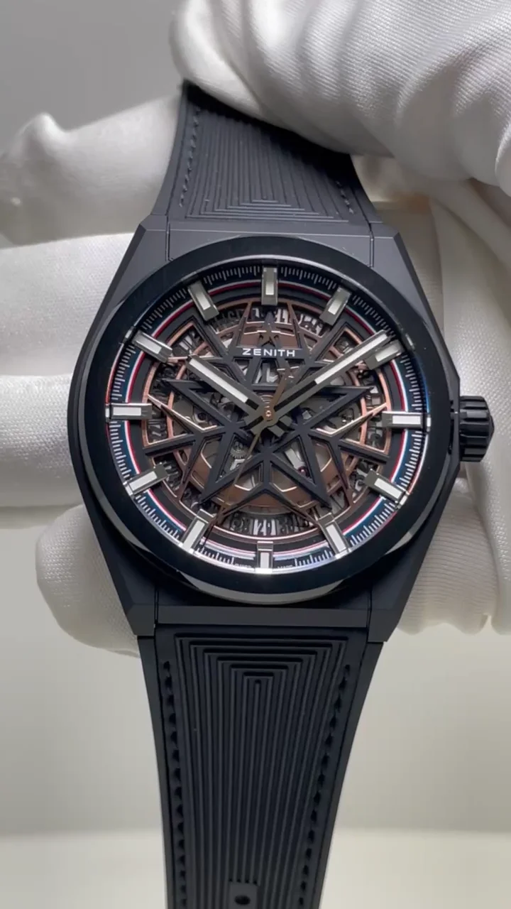 Introducing - The black & white Zenith Defy Classic Fusalp