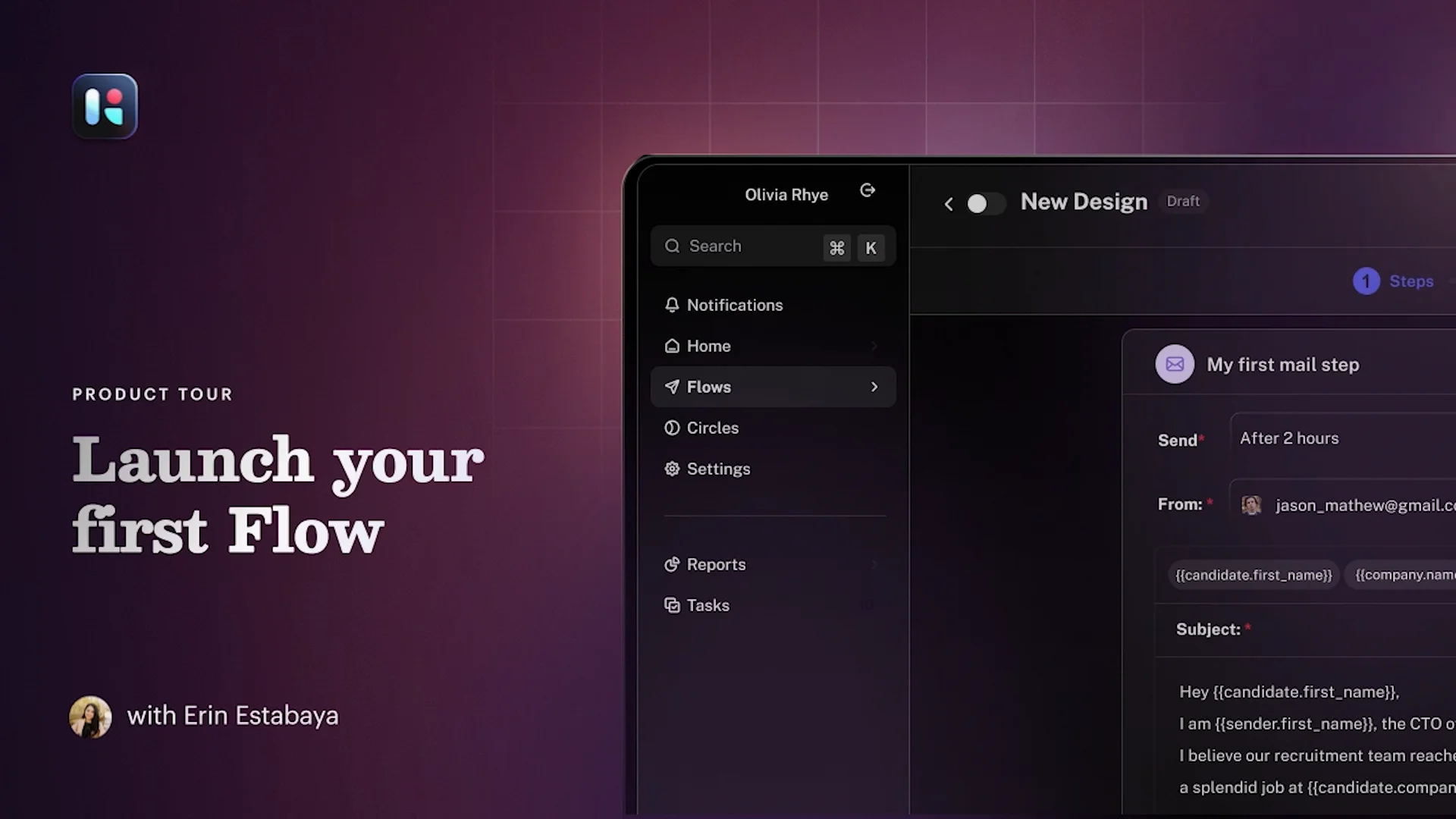 Launch first flow on Vimeo