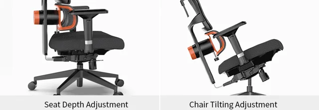 Eureka Ergonomic Dynamic Lumbar Support Mesh Office Chair