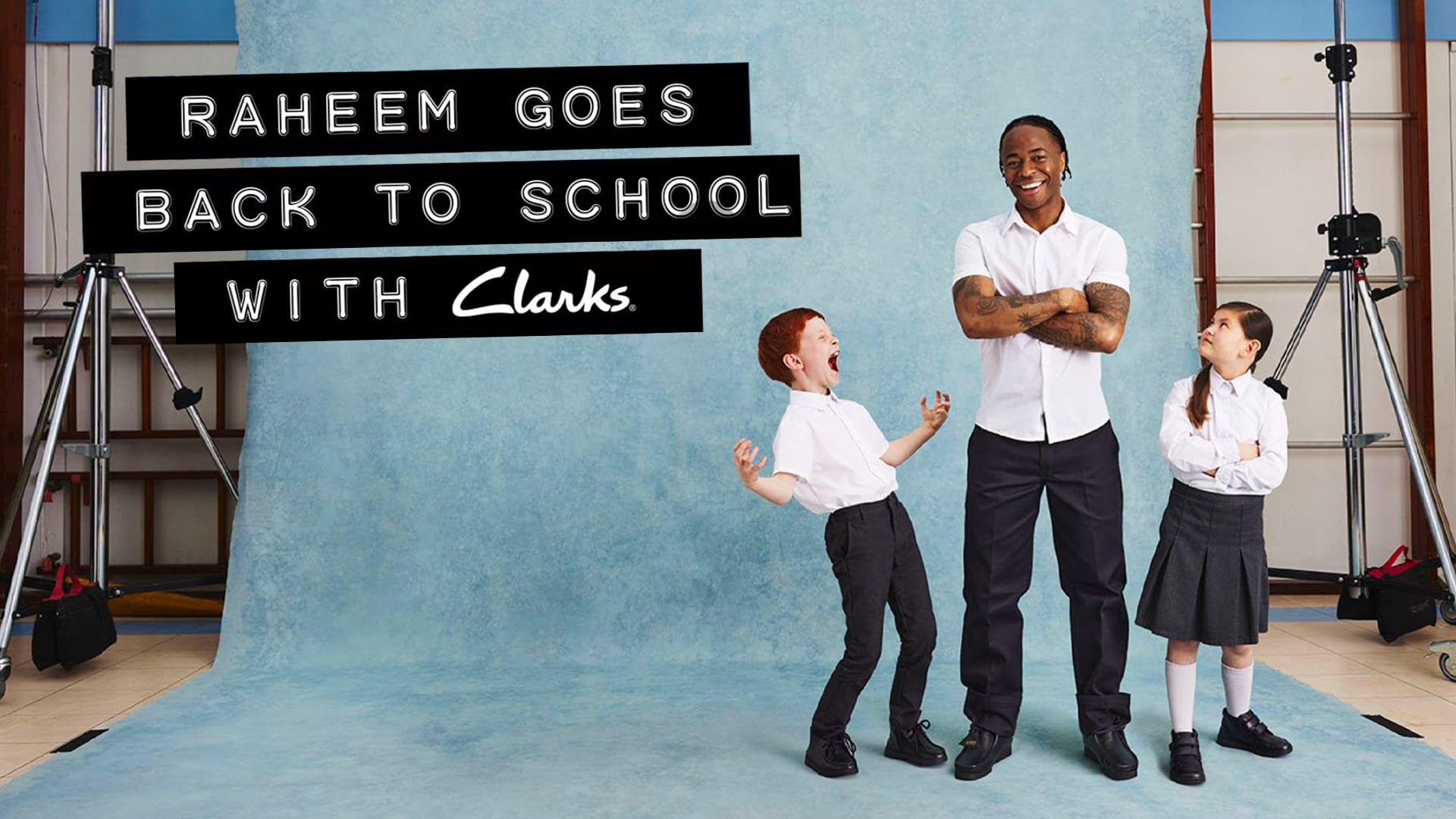 Clarks Shoes Raheem Sterling s Back To School Journey Mockumentary