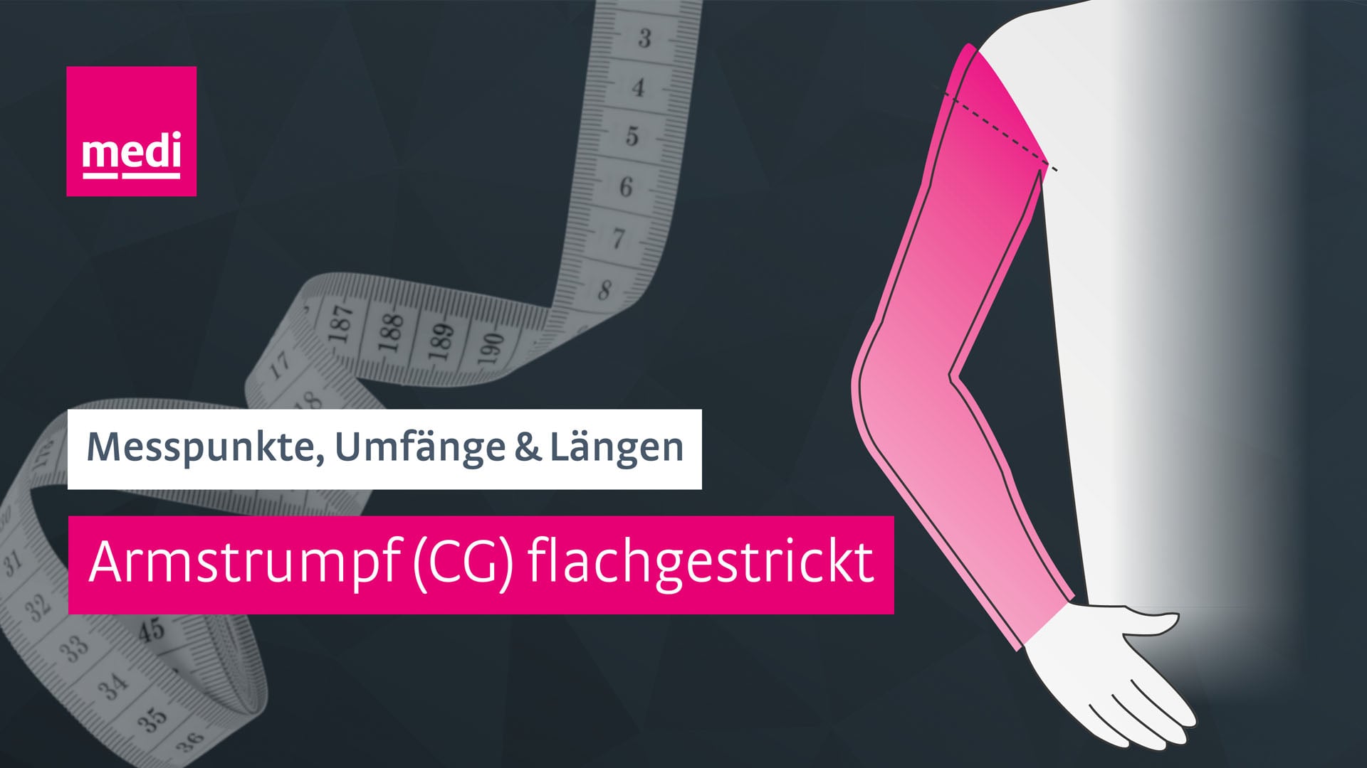 Vermessung eines flachgestrickten Armstrumpfes (CG) | Videos & Movies ...