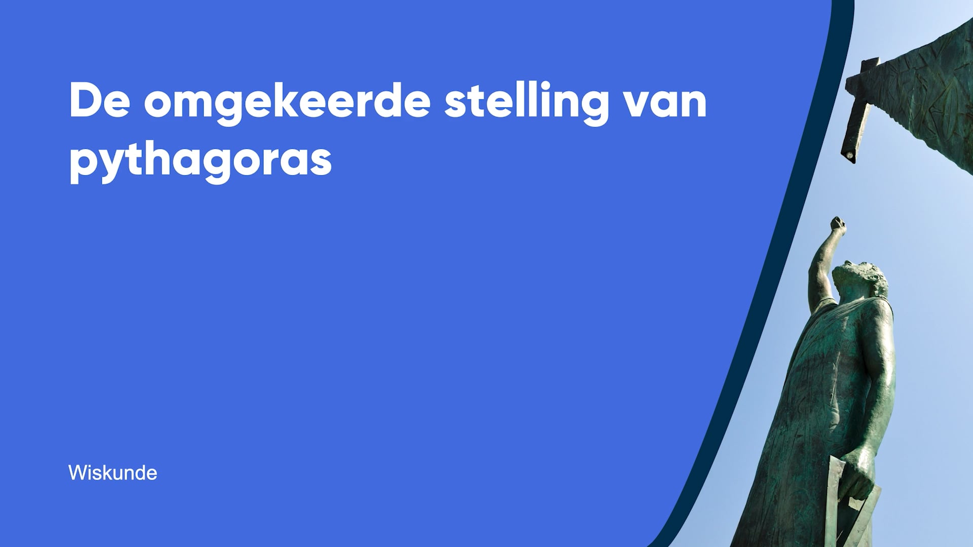 De omgekeerde stelling van Pythagoras