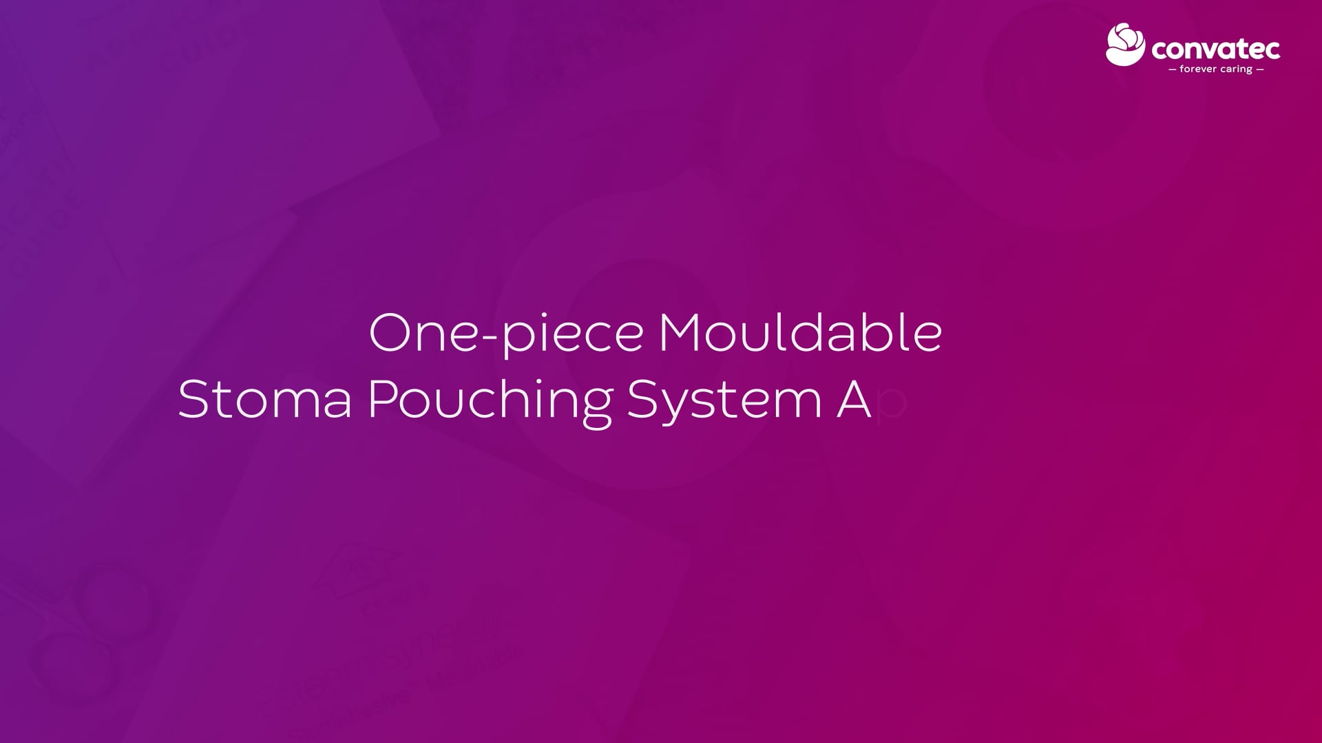 How To Apply The Convatec One-piece Mouldable Stoma Pouching System On ...