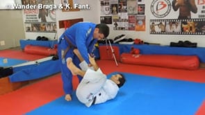 Lasso Guard Sweep with Standing Opponent