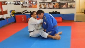 Open Guard Collar Choke