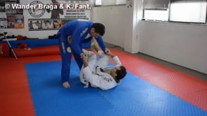 De La Riva Ankle Sweep