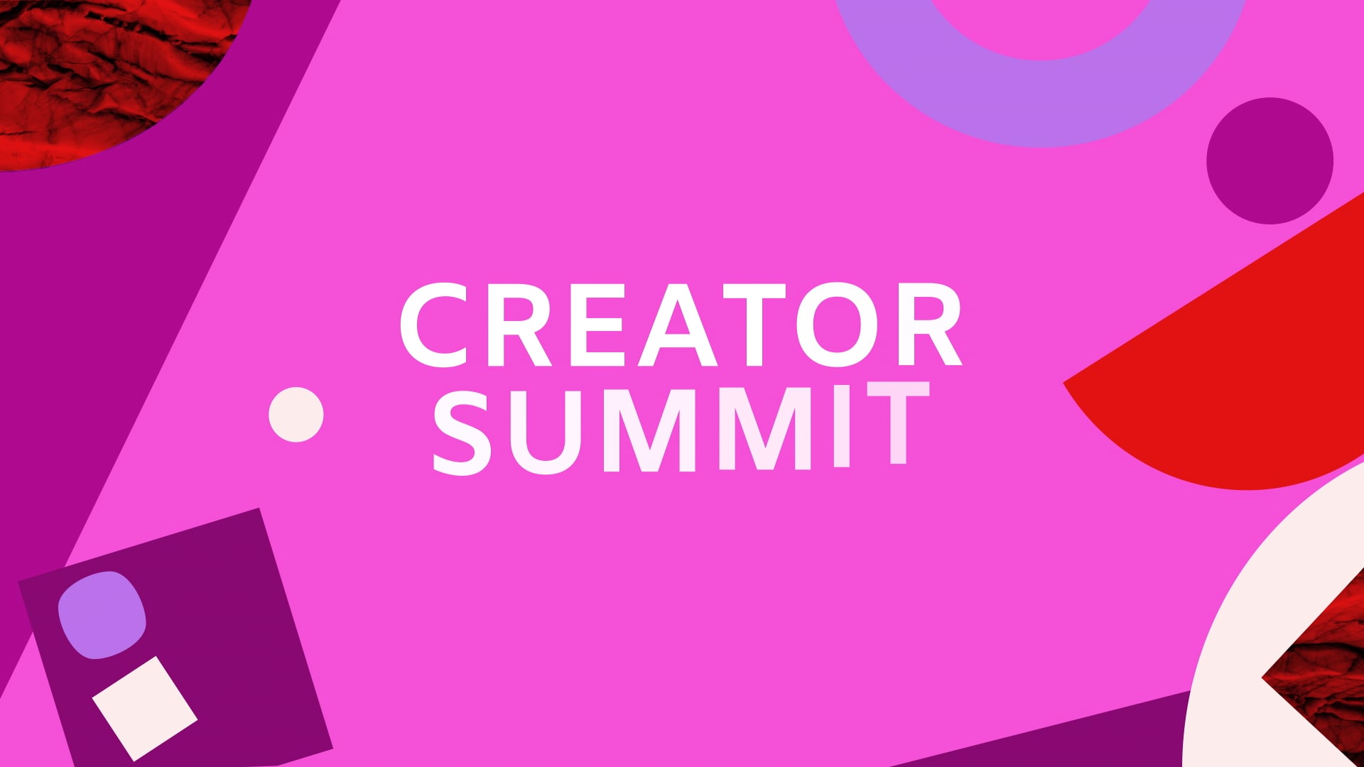 Creator Summit V4 on Vimeo