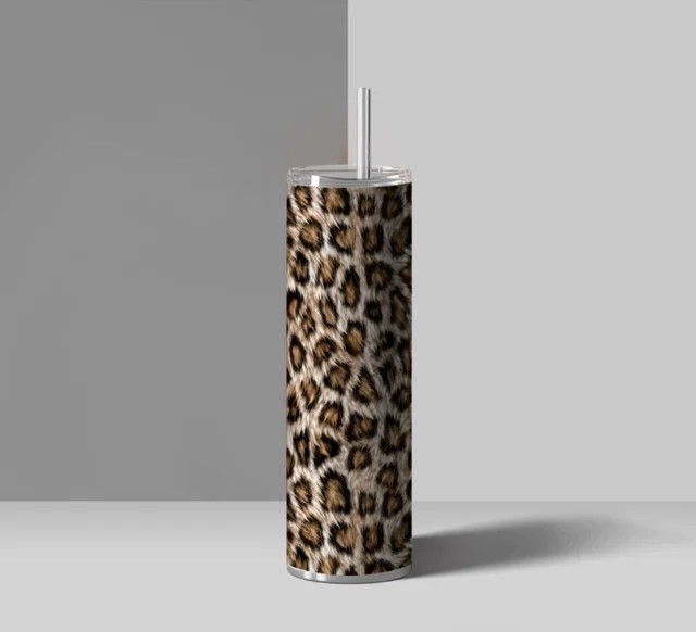 Leopard Print Toilet Brush Holder